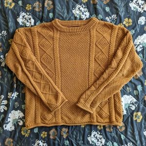 Tradlands modern Fisher sweater - umber xs